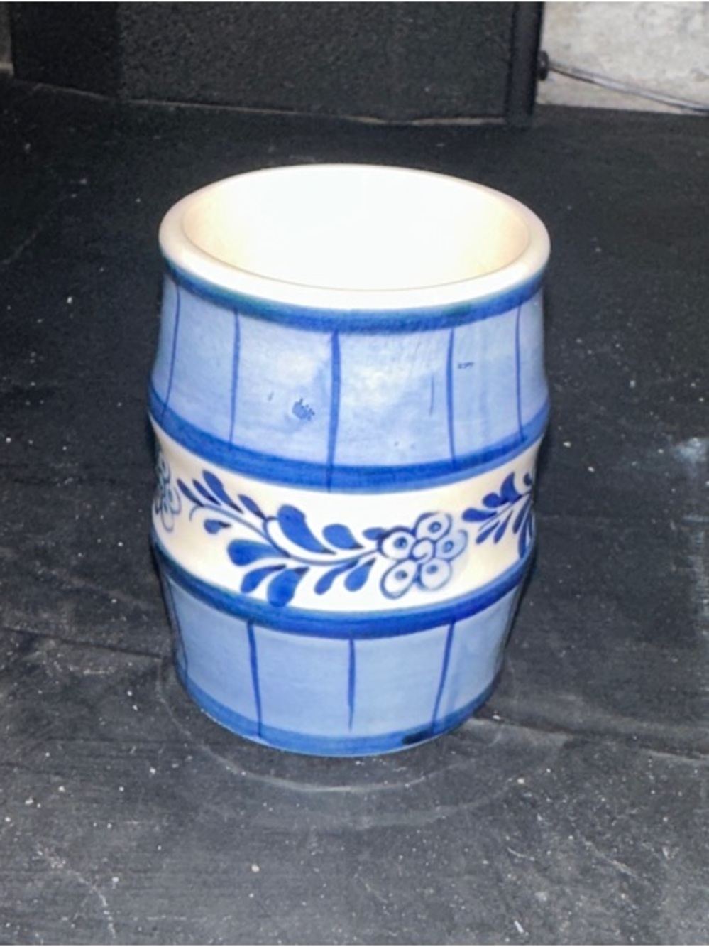 Vintage Delft Blue Toothpick Holder